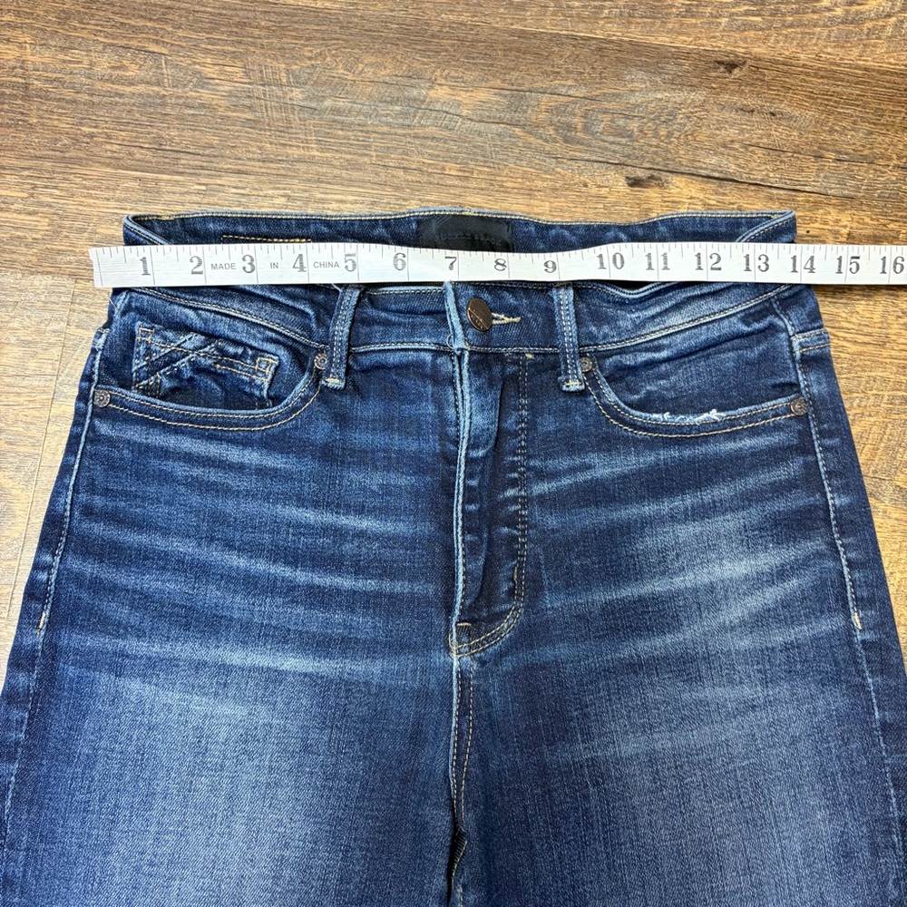 Buckle Black Fit No 75 Bootcut Jeans Womens 26x34 Dark Wash High Rise - Picture 3 of 11
